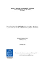 Powerline carrier (plc) communication systems