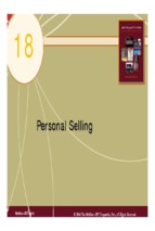 Personal selling