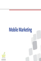 Mobile marketing   vũ hoàng tâm