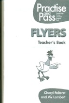 Practise and pass teacher flyers