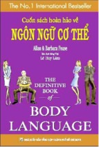 Cuốn sách hoàn hảo về ngôn ngữ cơ thể