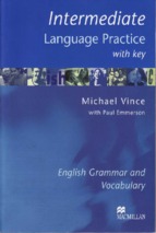 Macmillan intermediate language practice with key   michael vince