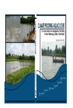 Climate proofing aquaculture  a case study on pangasius farming in the mekong delta, vietnam  by nguyen lam an