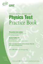 Graduate record examination physics test practice book