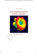Electromagnetic field theory