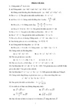 Tài liệu bồi dưỡng học sinh lớp 9 môn toán sưu tầm (2)
