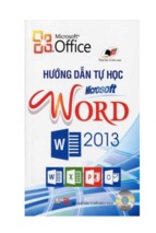 Giáo trình tự học Word 2013 tiếng Việt