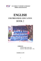 English for preschool education book 2