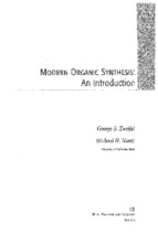 Modern Organic Synthesis (Solutions Manual) - George Zweifel, Michael Nantz
