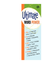 Ultimate word power