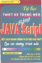 Tự học thiết kế web bằng javascript ( www.sites.google.com/site/thuvientailieuvip )