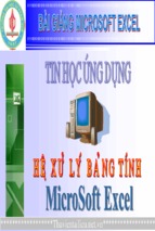 Bài giảng micrsoft excel ( www.sites.google.com/site/thuvientailieuvip )