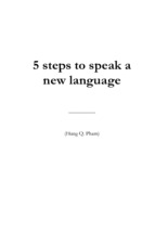 Ebook 5 steps to speak a new language ( www.sites.google.com/site/thuvientailieuvip )