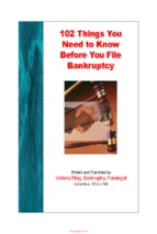 102 things you need to know before you file bankruptcy ( www.sites.google.com/site/thuvientailieuvip )