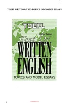 Test of written english topics and model essays ( www.sites.google.com/site/thuvientailieuvip )