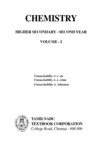 CHEMISTRY HIGHER SECONDARY - SECOND YEAR VOLUME - 1+2