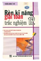 ☣ ๖ۣۜRèn Kỹ Năng Giải Toán Trắc Nghiệm 12 - Trần Đình Thi ☣ ( www.sites.google.com/site/thuvientailieuvip )