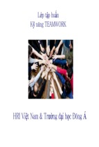 Kỷ năng teamwork   hri việt nam ( www.sites.google.com/site/thuvientailieuvip )