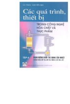 Các quá trình thiết bị trong công nghệ hóa chất và thực phẩm ( tập 4 )   gs.tskh.nguyễn bin ( www.sites.google.com/site/thuvientailieuvip )