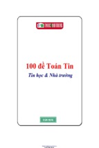 100 đề toán tin ( www.sites.google.com/site/thuvientailieuvip )
