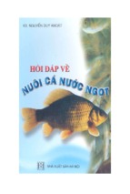 Ebook hỏi đáp về nuôi cá nước ngọt   ks. nguyễn duy khoát ( www.sites.google.com/site/thuvientailieuvip )