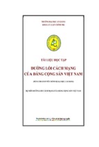 Bộ môn đường lối cách mạng của đảng cộng sản việt nam ( www.sites.google.com/site/thuvientailieuvip )