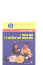 Giáo trình tâm lý trẻ em lứa tuổi mầm non ( www.sites.google.com/site/thuvientailieuvip )