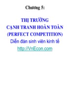 Bài giảng thị trường cạnh tranh hoàn toàn ( www.sites.google.com/site/thuvientailieuvip )