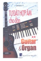 Tự đặt hợp âm cho đàn ghita và organ (tập ii)