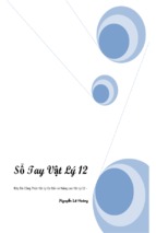 Sổ tay vật lý 12 cơ bản và nâng cao ( www.sites.google.com/site/thuvientailieuvip )