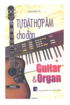 Tự đặt hợp âm cho đàn ghita và organ (tập i)