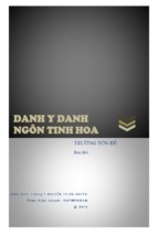 Danh y danh ngôn tinh hoa ( www.sites.google.com/site/thuvientailieuvip )