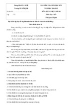 8 đề ôn tập học kì 2 môn tiếng việt lớp 3