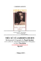 K35 tiểu sử krishnamurti tập ii krishnamurtis biography dịch 2011