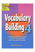 Ebook vocabulary building workbook 4