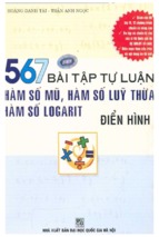 567 bai tap tu luan ham so mu ham so luy thua ham so logarit dien hinh (nxb dai hoc quoc gia 2009)   hoang danh tai, 247 trang (nxpowerlite copy)