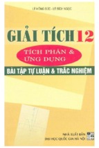 Giai tich 12 tich phan   ung dung (nxb dai hoc quoc gia 2006)   le hong duc, 208 trang (nxpowerlite copy)