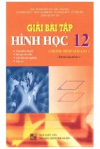 Giai bai tap hinh hoc 12 chuong trinh nang cao (nxb dai hoc quoc gia 2009)   nguyen van loc, 153 trang (nxpowerlite copy)