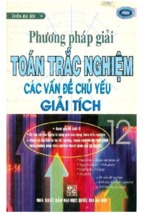 Phuong phap giai toan trac nghiem cac van de chu yeu giai tich (nxb dai hoc quoc gia 2010)   tran ba ha, 352 trang (nxpowerlite copy)