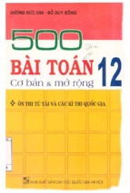500 bai toan 12 co ban   mo rong (nxb dai hoc quoc gia 2006)   duong duc kim, 251 trang (nxpowerlite copy)