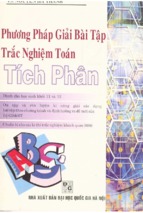 Phuong phap giai bai tap trac nghiem toan 12 tich phan (nxb dai hoc quoc gia 2007)   huynh cong thai, 272 trang (nxpowerlite copy)