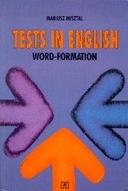 Tests in english word formation mariusz misztal