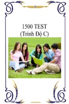 1500 test (trình độ c)