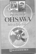 Phương pháp ohsawa hỏi và đáp tập 2