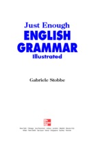 Just enough english grammar illustrated