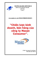 Chiến lược kinh doanh, bán hàng của công ty Masan Consumer