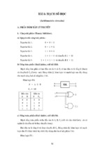 Bài 5 mạch số học giáo trình thực tập kỹ thuật số