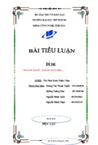 Luận văn Quy trình sản xuất rượu nếp truyền thống Việt Nam