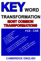 Most common transformations (key word transformation)