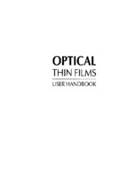 Optical thin film user handbook